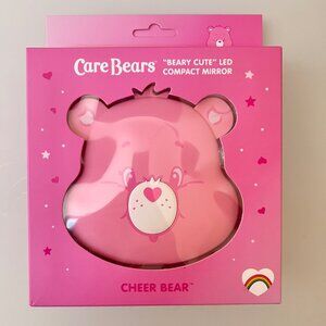 Brand New Care Bears Beary Cute Compact LED Mirror Cheer Bear Pink